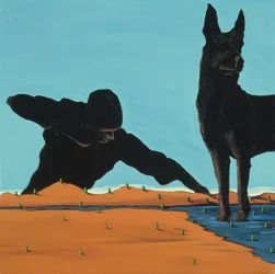 Mr. Logans Serach for Shadow, 1999 (acrílico sobre tela)
